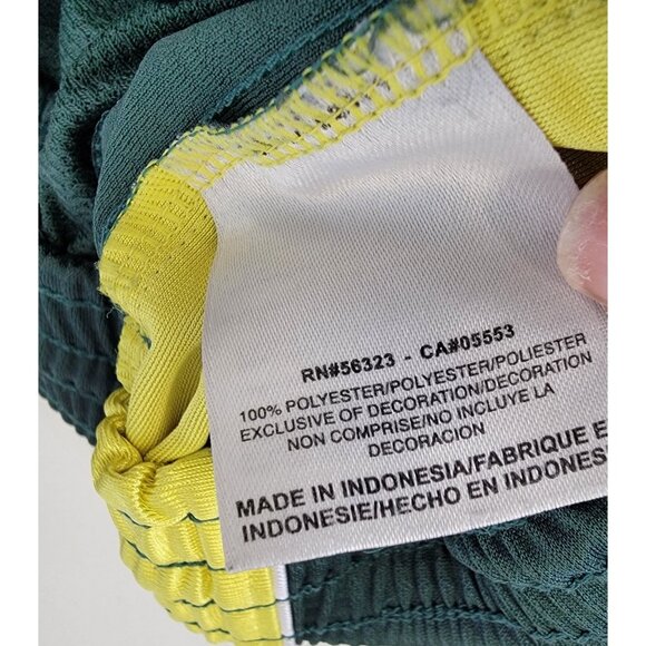 Nike Oregon Ducks Green & Yellow Athletic Shorts XL - Picture 5 of 5